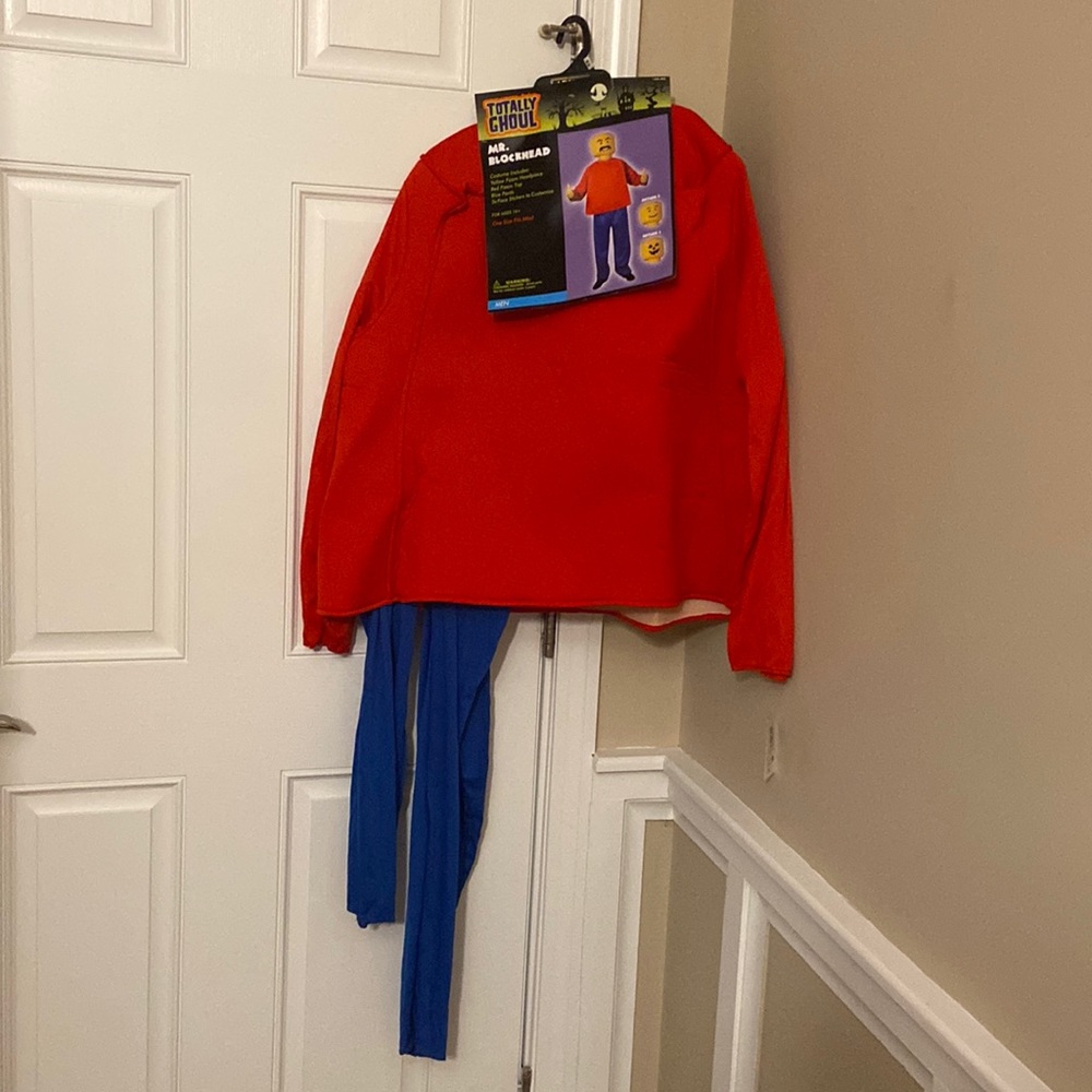 🧡 Mr. Blockhead costume